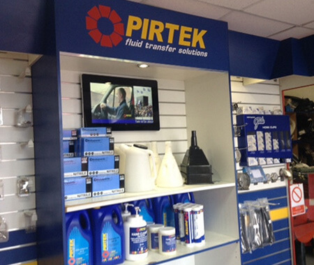 Pirtek signage